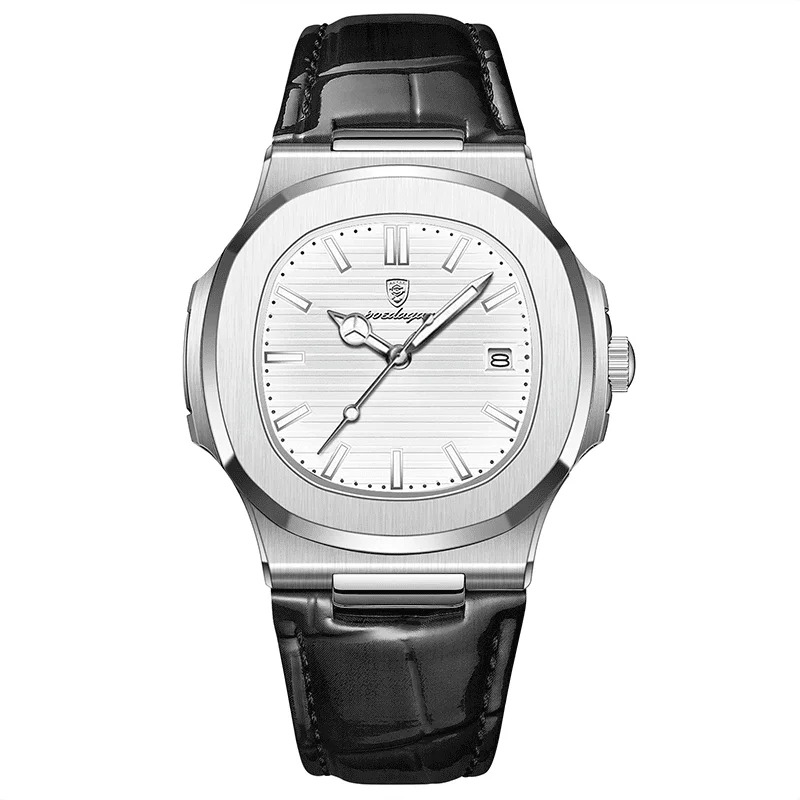 Authentic Leather Nautilus Men's Watch
