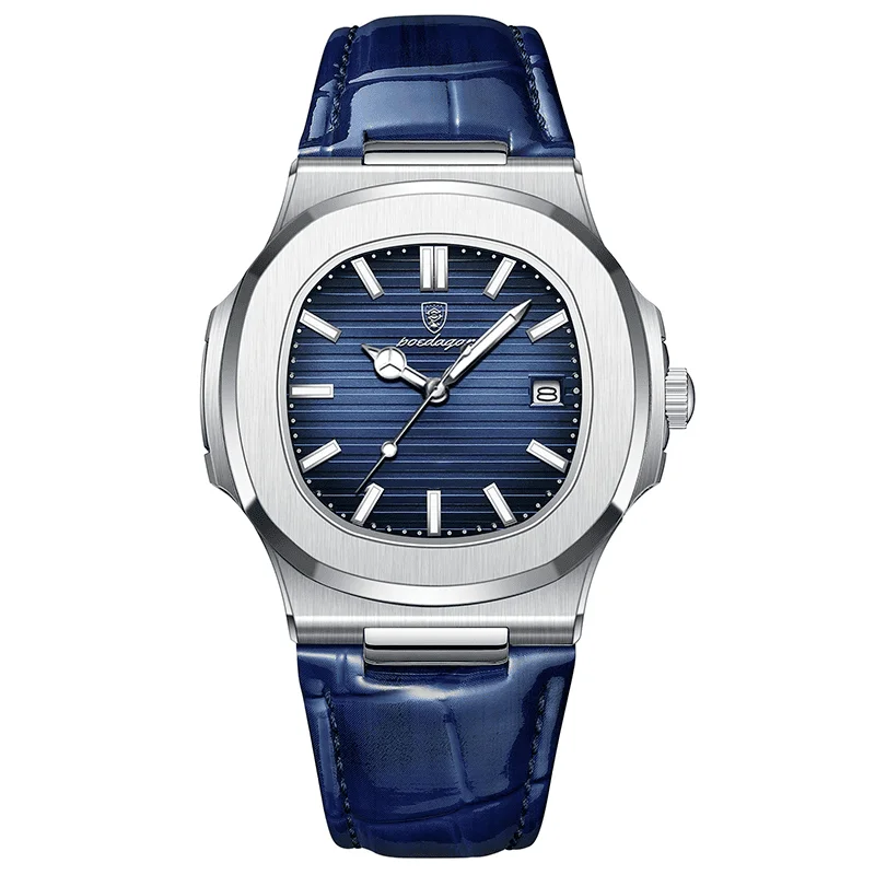 Authentic Leather Nautilus Men's Watch