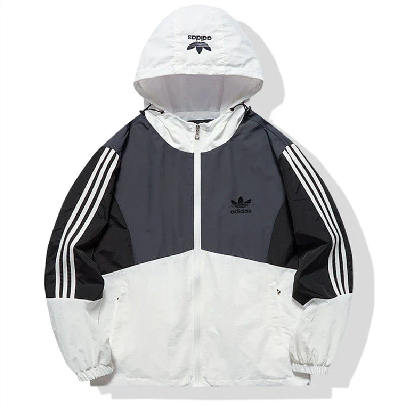 Adidas Hooded Windbreaker Jackets